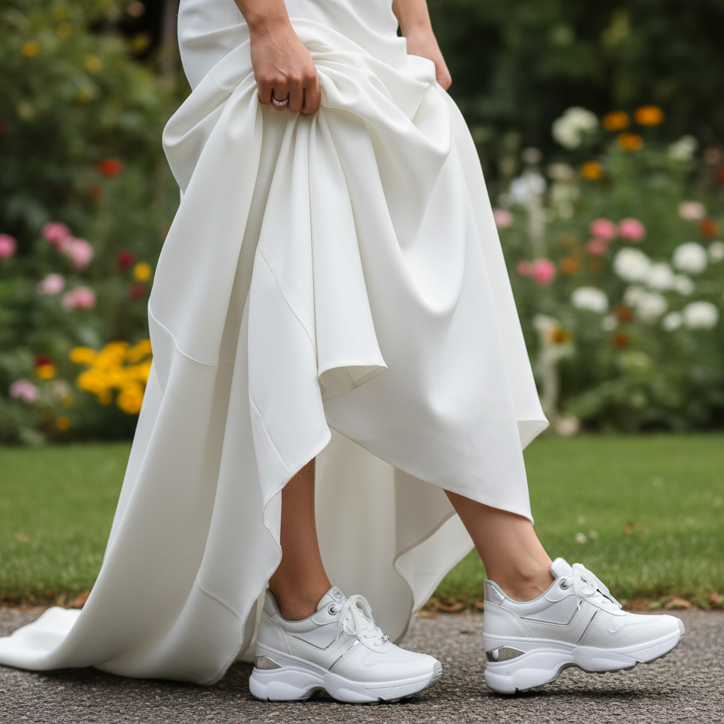 ZAPATILLA PLATAFORMA BLANCA NOVIA II