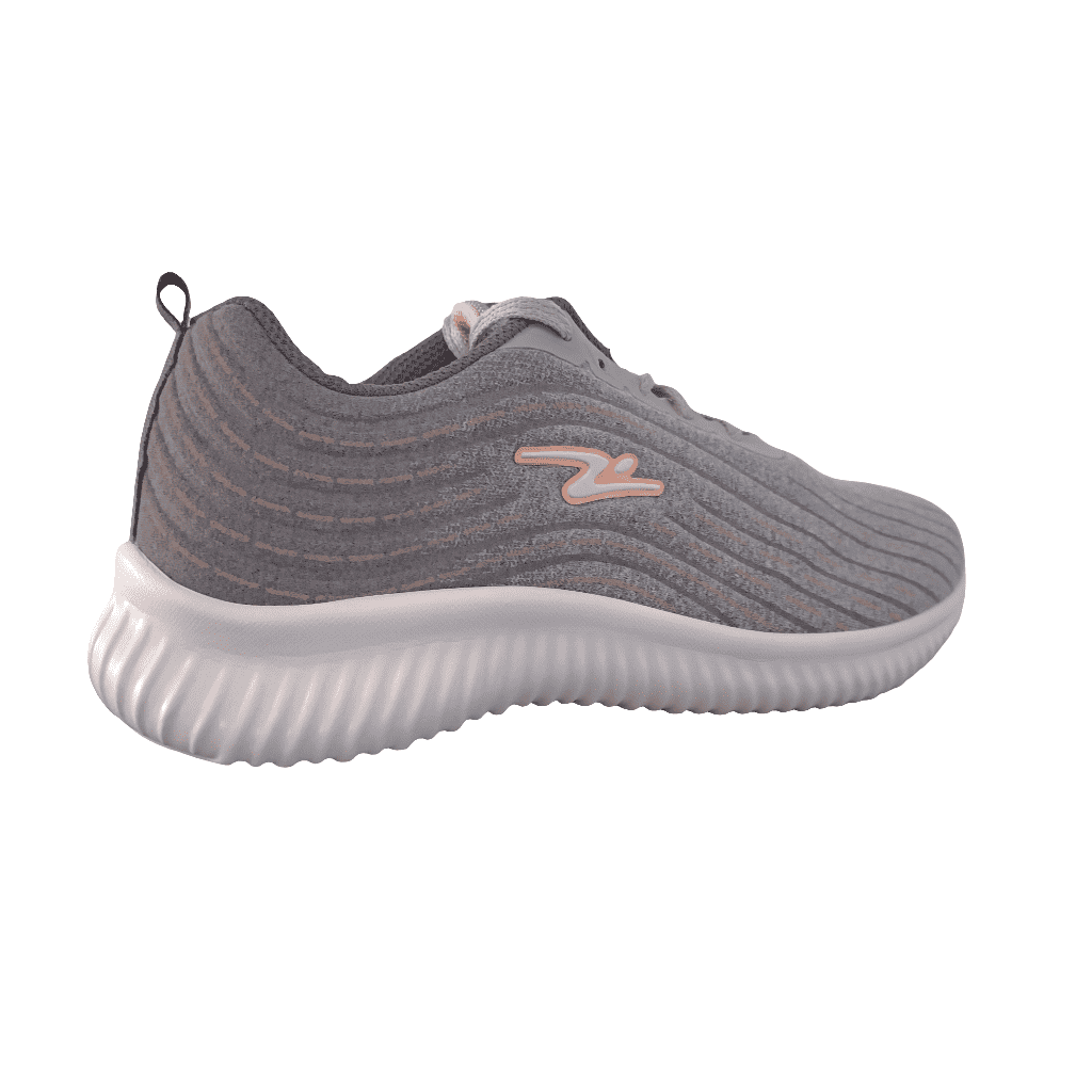 ZAPATILLA DEPORTIVA MUJER GRIS PERLA ROSA - Pastik.cl