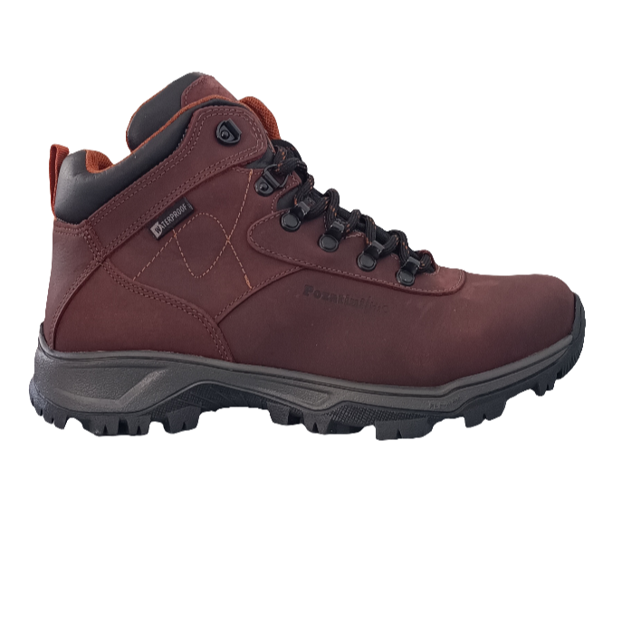 BOTIN HOMBRE WATERPROOF PATY POZATINI MARRÓN BORDO