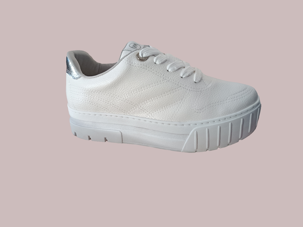 ZAPATILLA PLATAFORMA BLANCA MUJER SCOT VIA MARTE