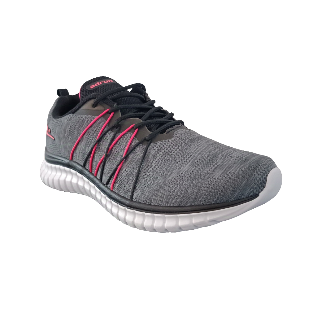 ZAPATILLA DEPORTIVA MUJER GRAFITO NEGRO ROSA 8619
