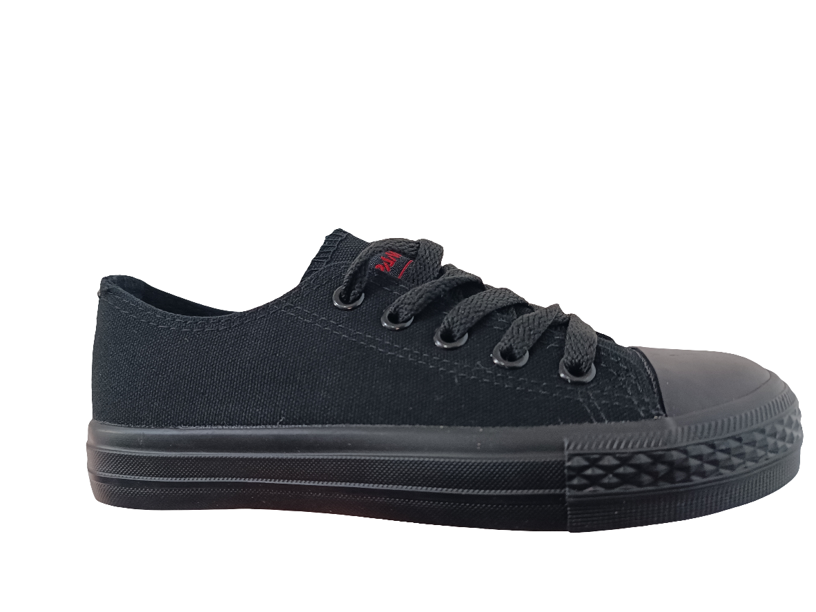 Zapatilla Lona Clasica Full negro