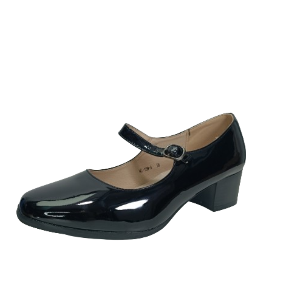 Zapato cueca mujer charol
