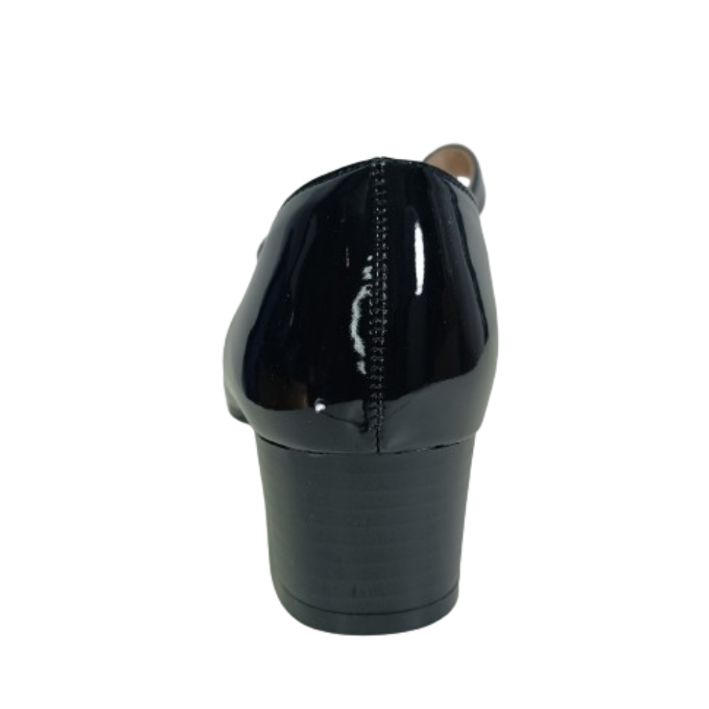 Zapato cueca mujer charol