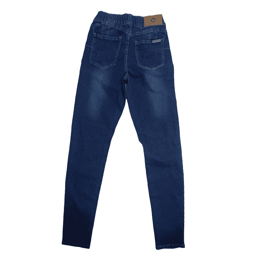 Pantalón jeans leggins de vestir azul de la marca Pastik.cl, con un diseño ajustado y moderno.