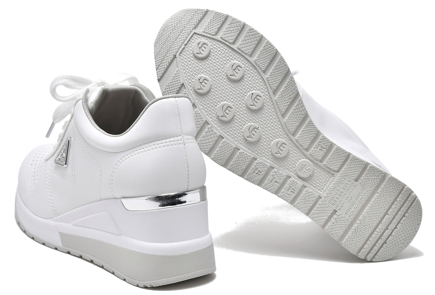 ZAPATILLA PLATAFORMA BLANCA NOVIA TOAT - Pastik.cl