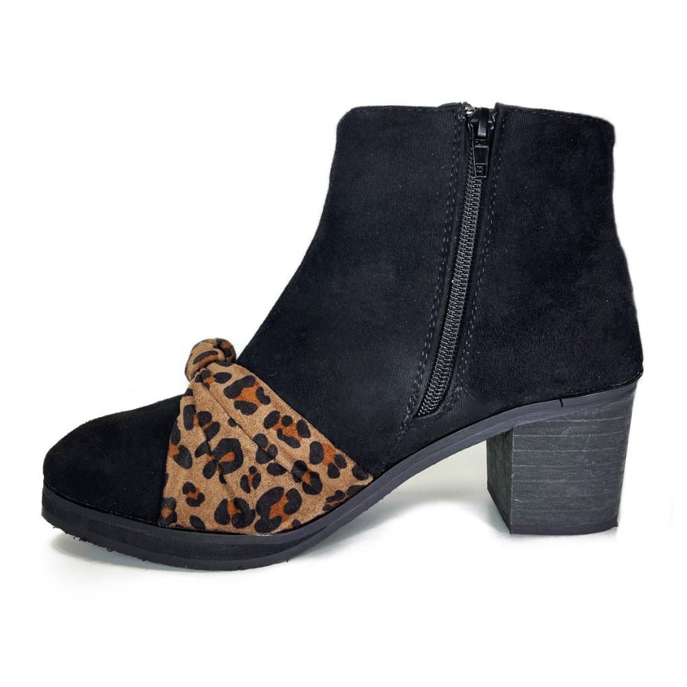 Botin Mujer Microfibra Print Trezas - Pastik.cl