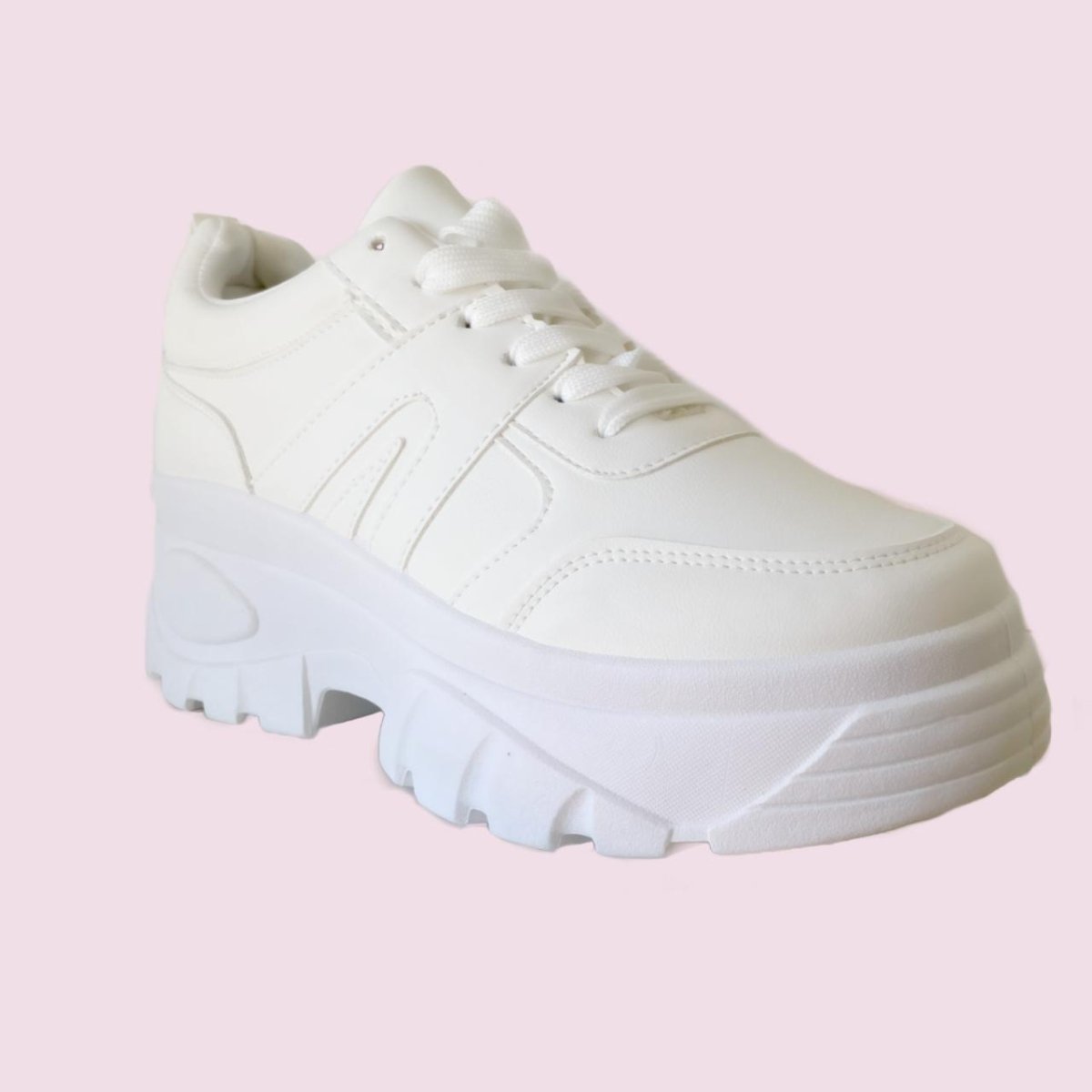 Zapatilla chunky 23 blanca - Pastik.cl