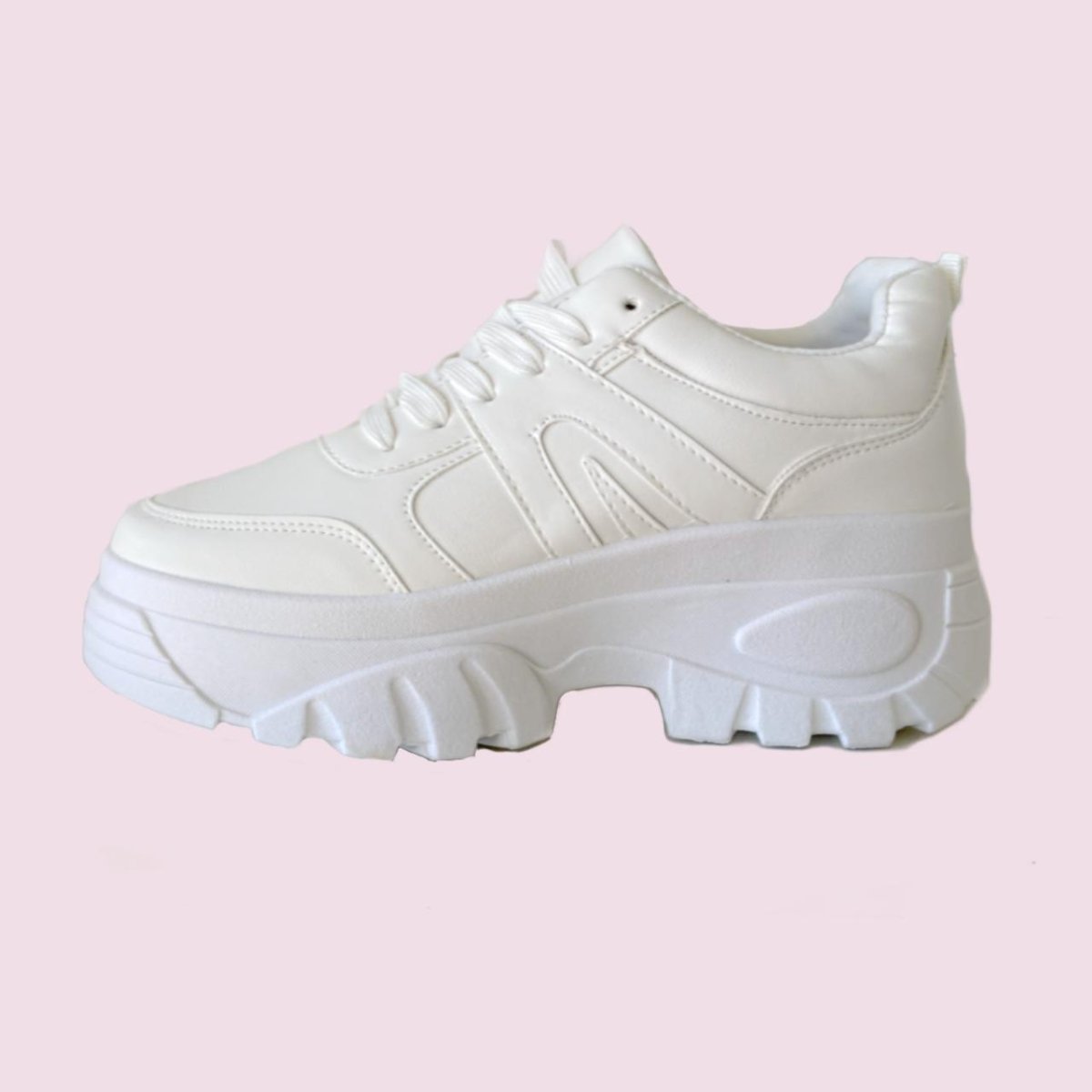 Zapatilla chunky 23 blanca - Pastik.cl