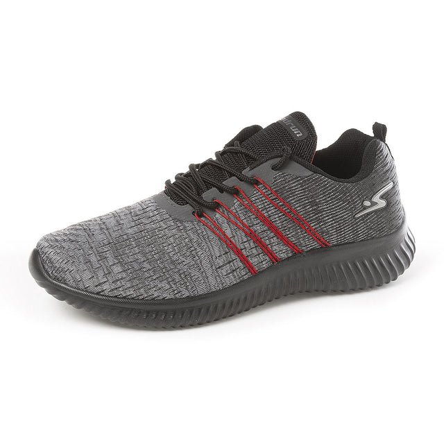 ZAPATILLA HOMBRE CENIZA NEGRO 8711. - Pastik.cl