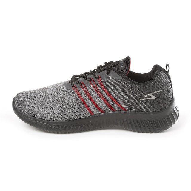 ZAPATILLA HOMBRE CENIZA NEGRO 8711. - Pastik.cl