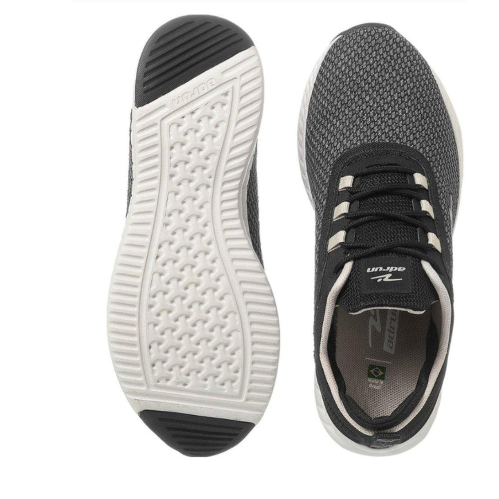 ZAPATILLA HOMBRE NEGRO BEIGE 8805. - Pastik.cl