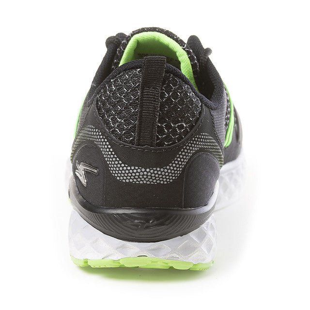 ZAPATILLA HOMBRE NEGRO VERDE 7812 - Pastik.cl