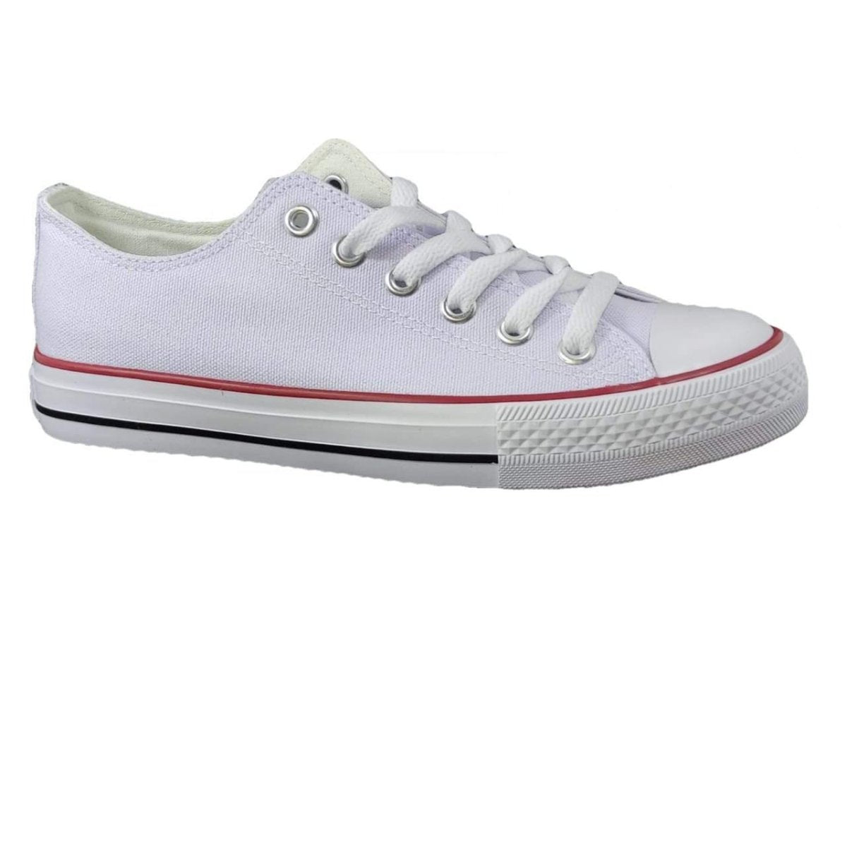Zapatilla lona clásica 101 blanca - Pastik.cl