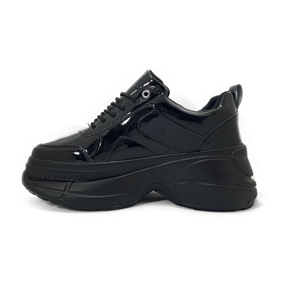 Zapatilla Lula Negro Charol - MININAS - Pastik.cl