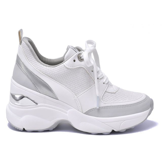 ZAPATILLA PLATAFORMA BLANCA KUKA - Pastik.cl