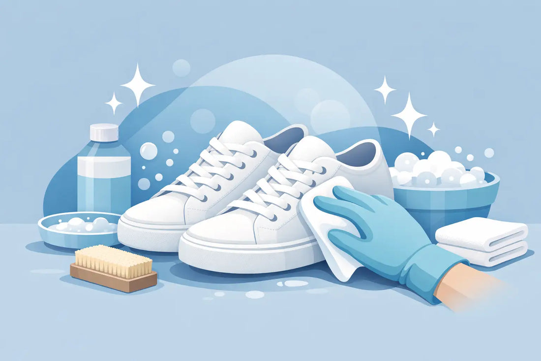 Cómo limpiar zapatillas blancas sin dañarlas