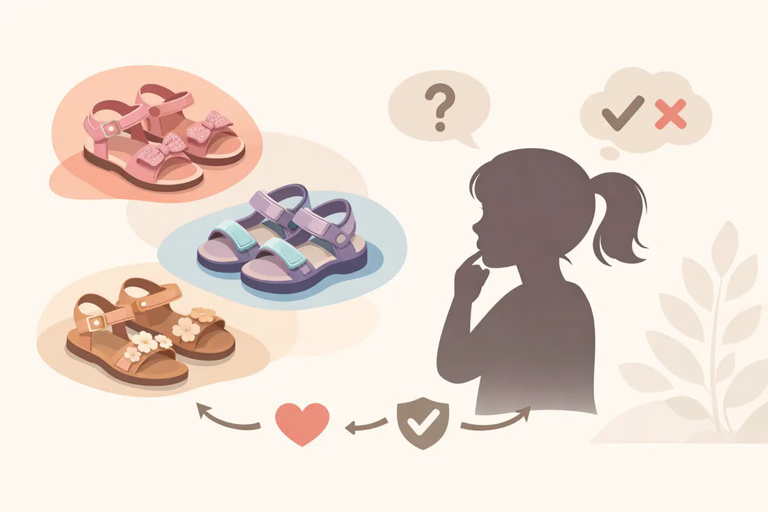 Sandalias para niña: cómo elegir bien