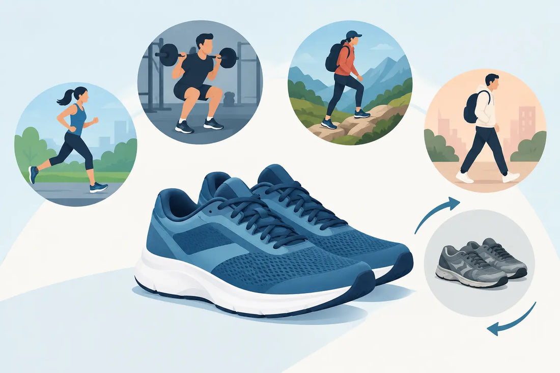 Cuándo cambiar zapatillas deportivas según su uso