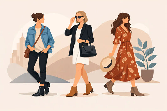 12 ejemplos de looks con botines para usar hoy