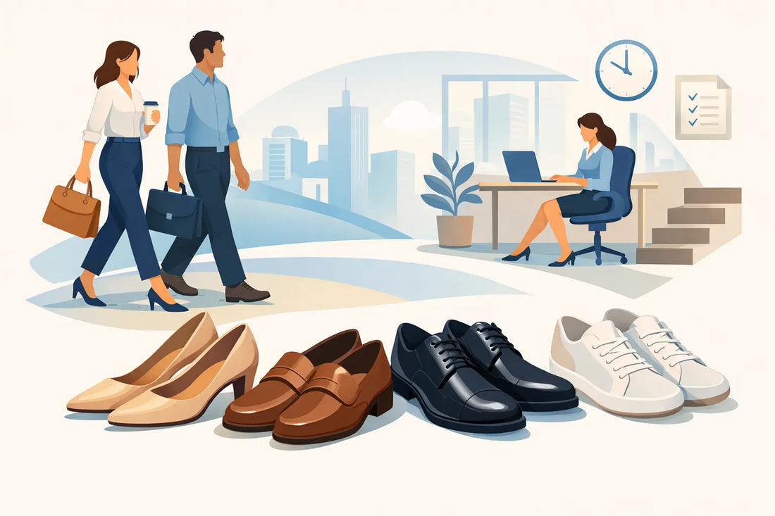 Mejores zapatos para oficina según tu rutina