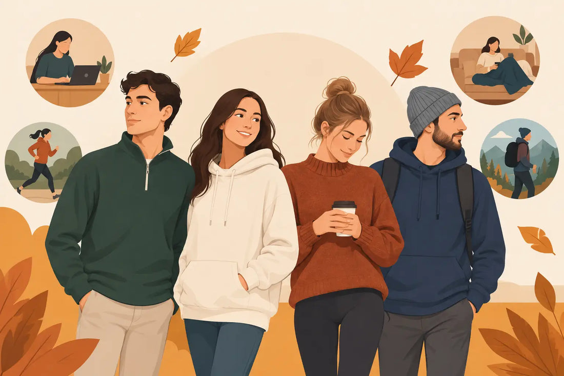 Mejores polerones para otoño según tu rutina