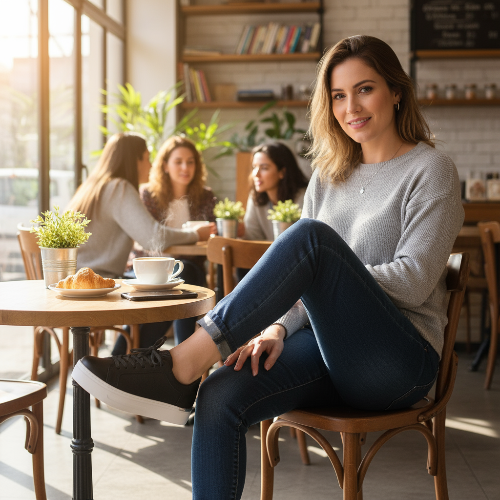 Zapatillas negras de mujer para vestir de la marca Pastikcl, con diseño elegante y cómodo para ocasiones formales.