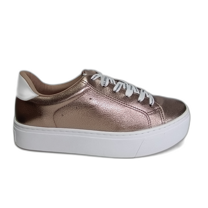 Zapatilla Mujer Dorado Manu Via Marte