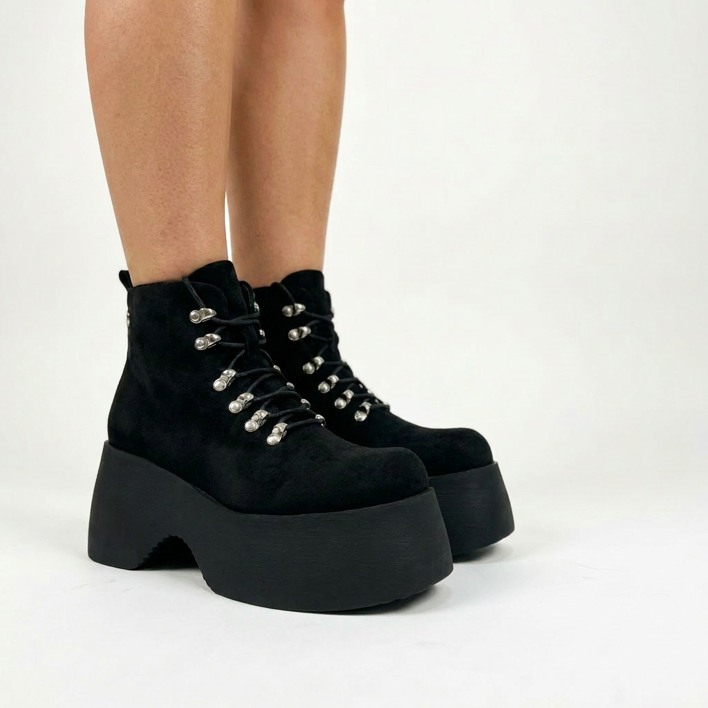 Botines de Gamuza con Plataforma Comfort | Pastik.cl