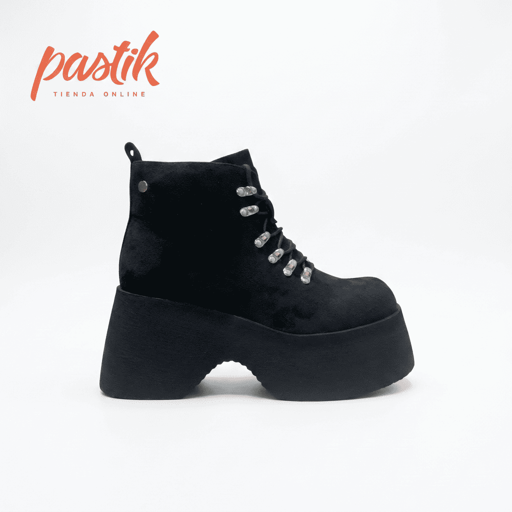Botines de Gamuza con Plataforma Comfort | Pastik.cl - Pastik.cl