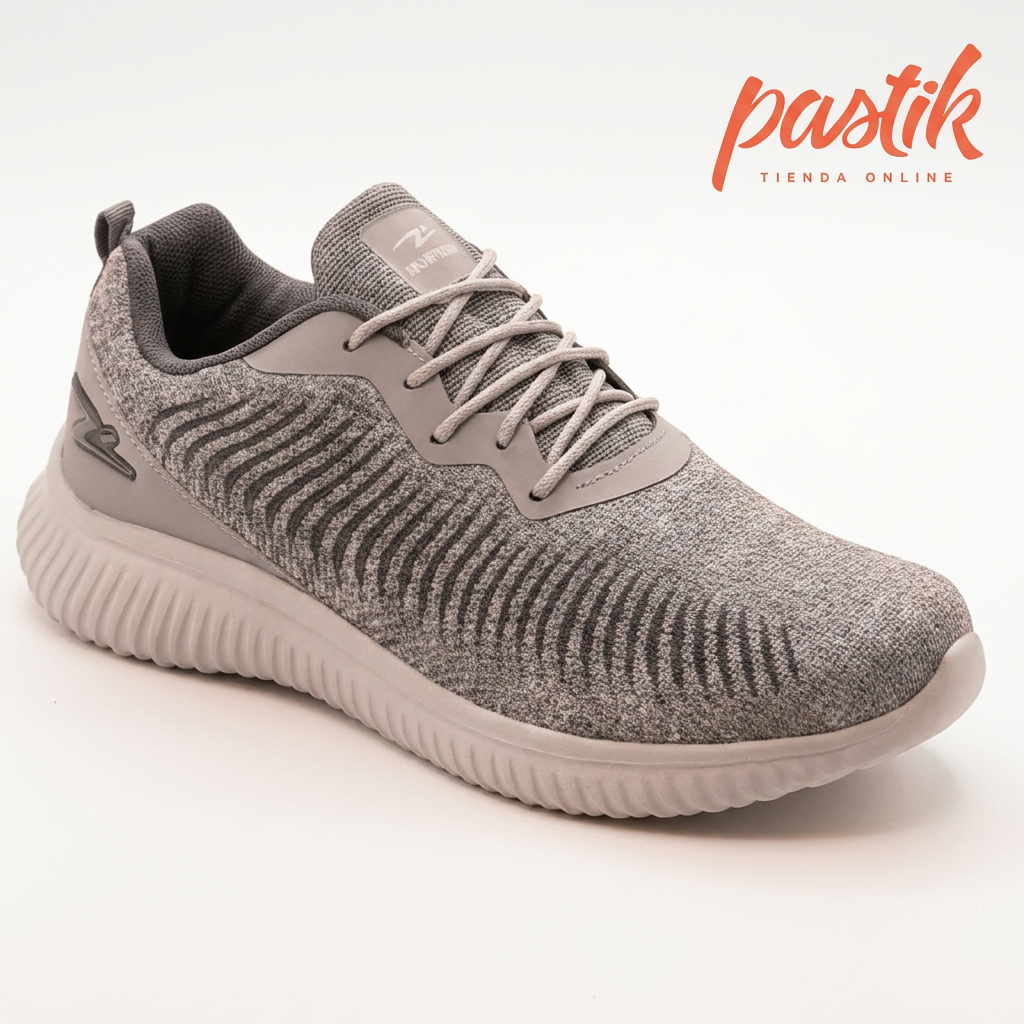 ZAPATILLA DEPORTIVA HOMBRE FLEX POWER PLATA 8707