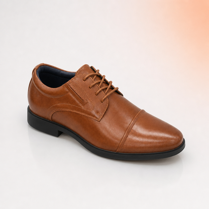 Zapato de Vestir Hombre Marrón con Cordones | Pastik Chile