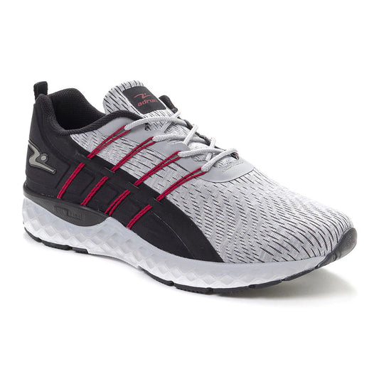 ZAPATILLA DEPORTIVA HOMBRE CENIZA ROJO - Pastik.cl