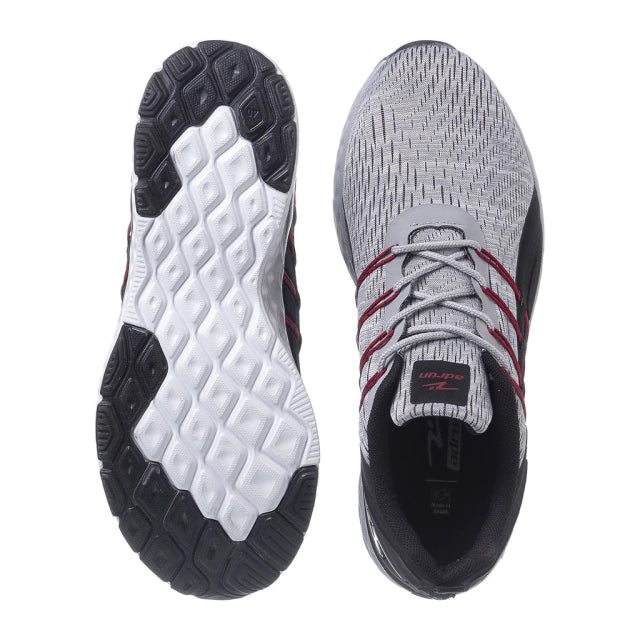 ZAPATILLA DEPORTIVA HOMBRE CENIZA ROJO - Pastik.cl