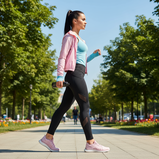 ZAPATILLA DEPORTIVA MUJER ROSA 8619.