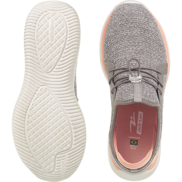 ZAPATILLA DEPORTIVA MUJER GRIS SALMON - Pastik.cl