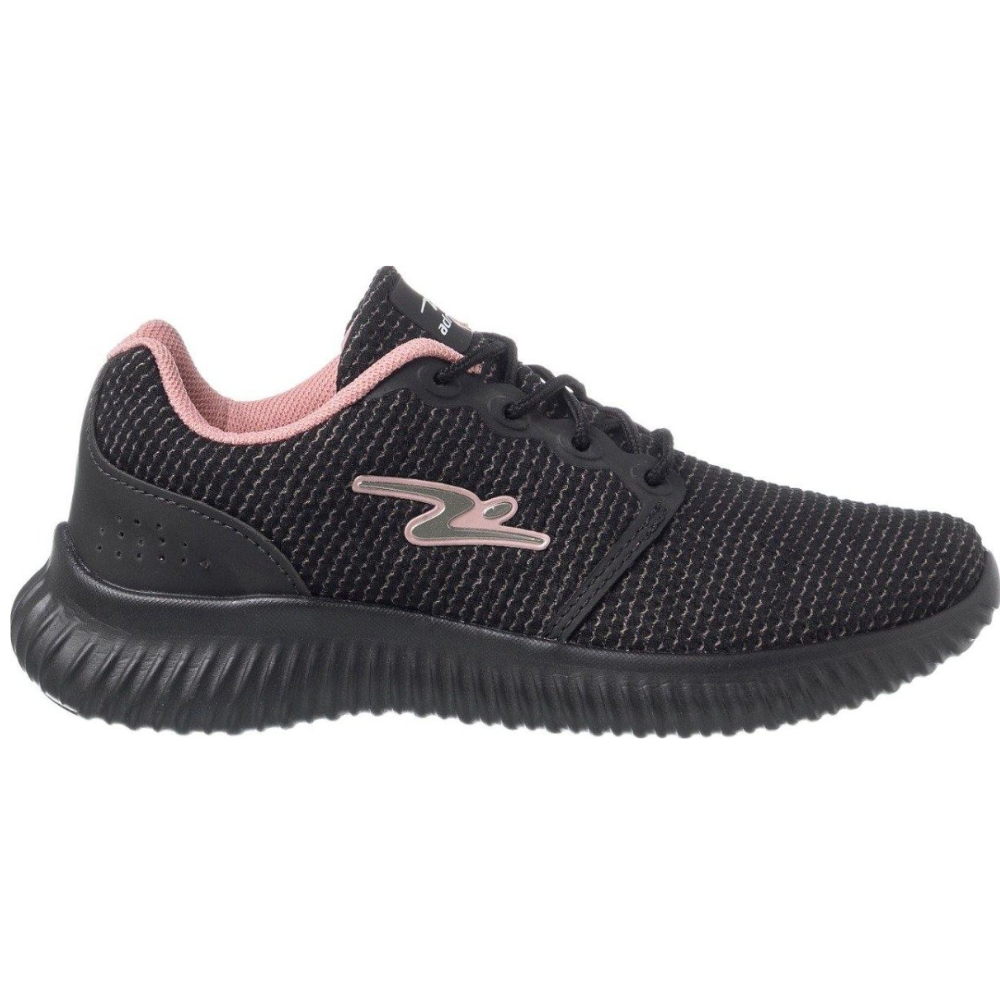 ZAPATILLA DEPORTIVA MUJER  FLEX NEGRO ROSA - Pastik.cl