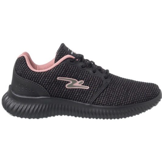 ZAPATILLA DEPORTIVA MUJER  FLEX NEGRO ROSA - Pastik.cl