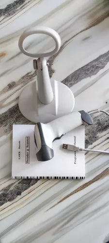 Lector Codigo De Barra Laser Usb Con Base