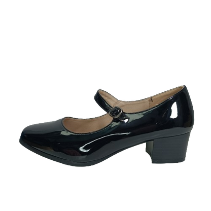 Zapato cueca mujer charol