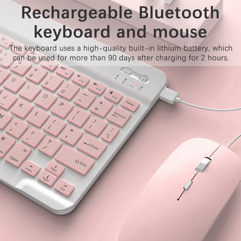 Funda teclado para Ipad 10 generacion 10.9 Pulgadas Bluetooth con mouse