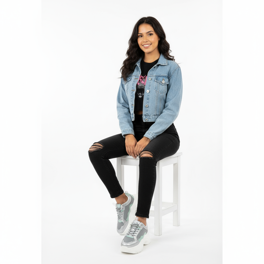 Zapatilla Mujer Plataforma Gris Verde
