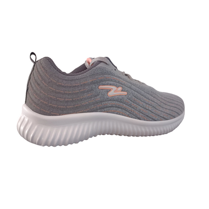 ZAPATILLA DEPORTIVA MUJER GRIS PERLA ROSA 8709