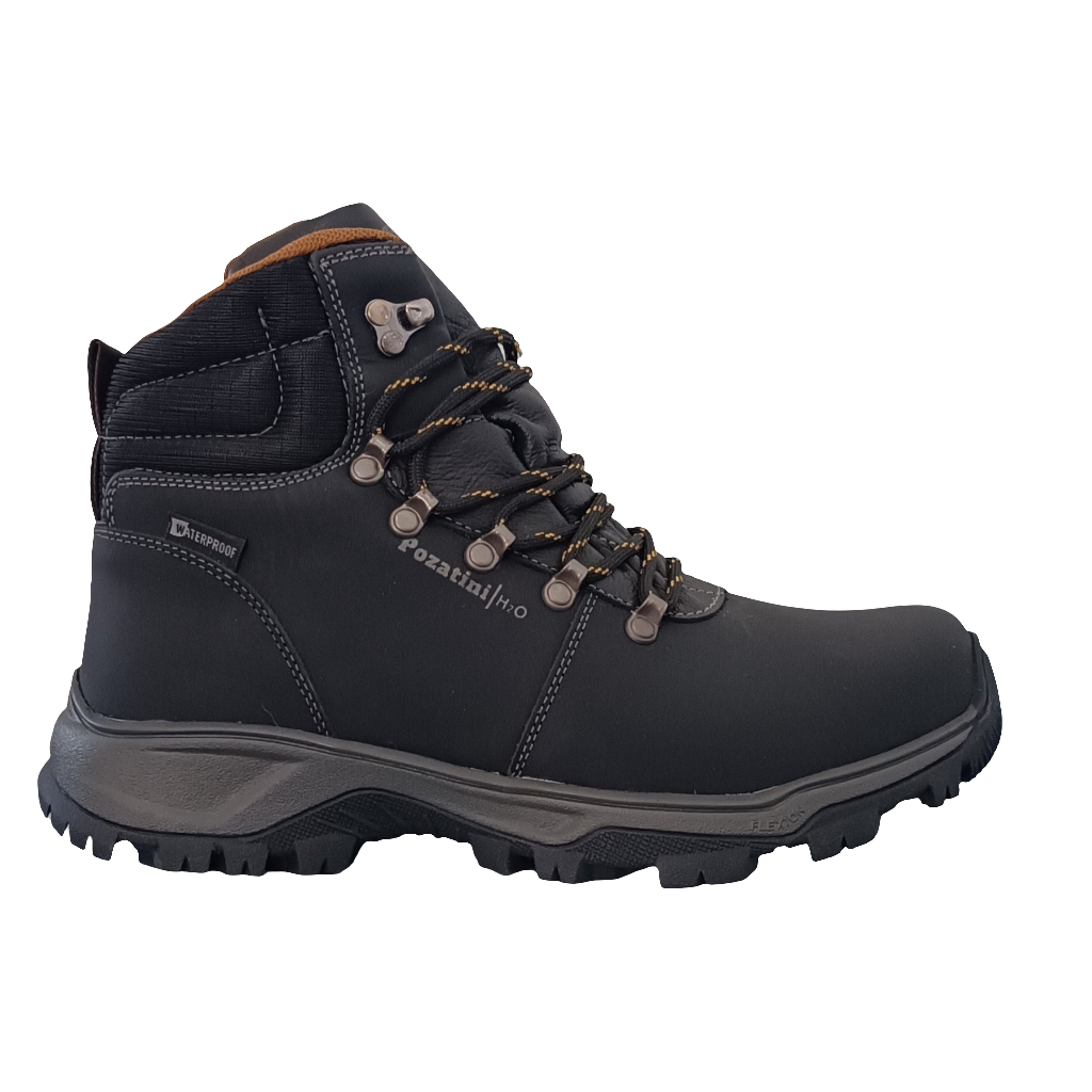 BOTIN HOMBRE WATERPROOF POZATINI SINCORA NEGRO