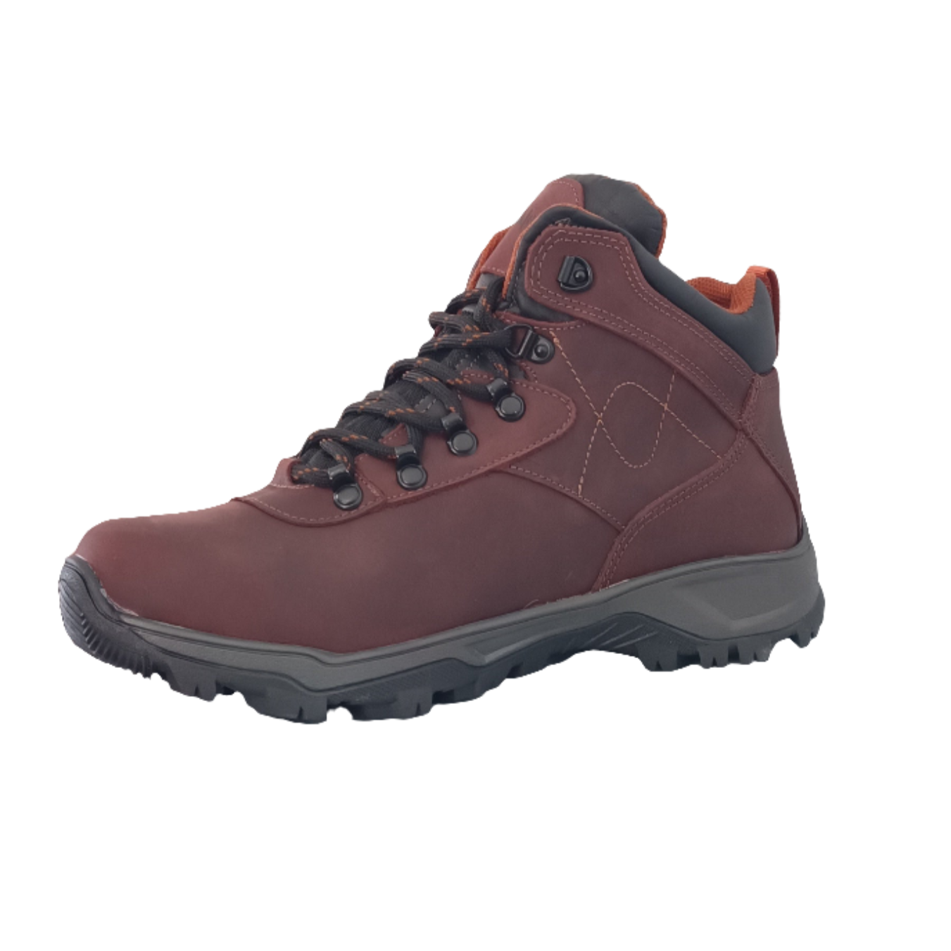 BOTIN HOMBRE WATERPROOF PATY POZATINI MARRÓN BORDO