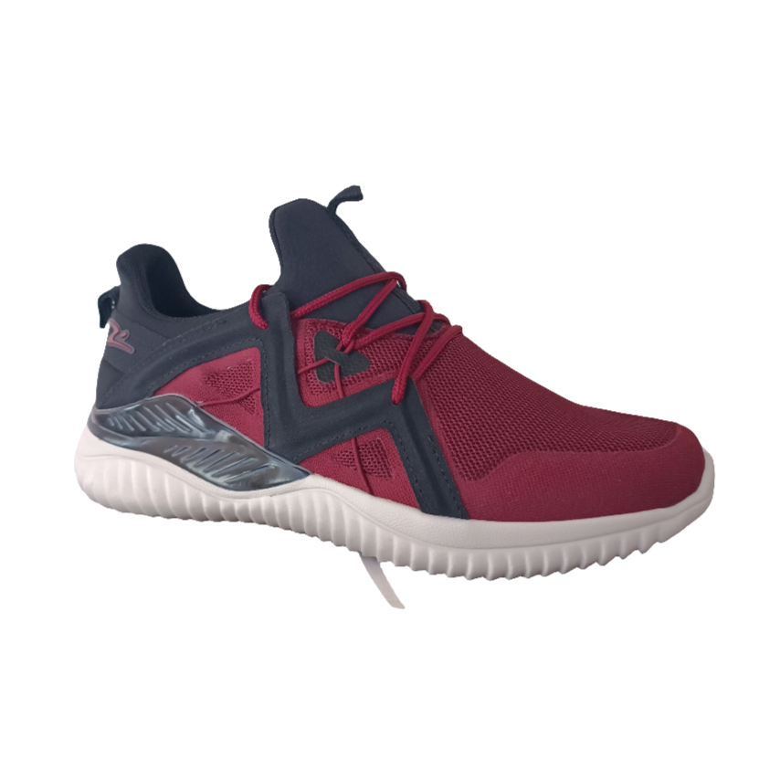 ZAPATILLA DEPORTIVA HOMBRE NEGRO BURDEO 9404. - Pastik.cl