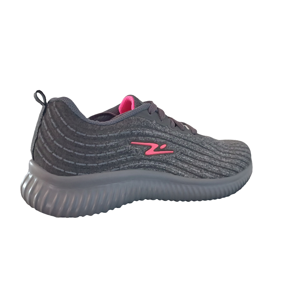 ZAPATILLA DEPORTIVA MUJER GRAFITO ROSA 8709