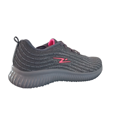 ZAPATILLA DEPORTIVA MUJER GRAFITO ROSA 8709