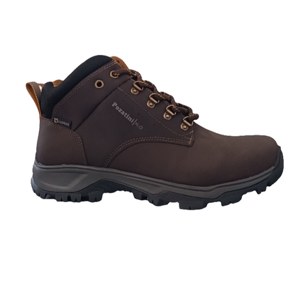 BOTIN HOMBRE WATERPROOF POZATINI SERRANO CAFE
