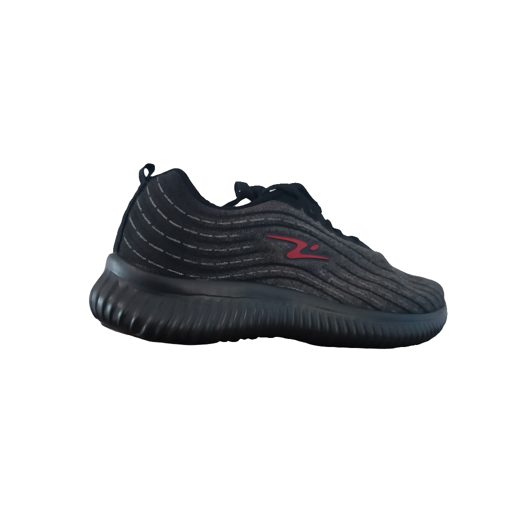 ZAPATILLA DEPORTIVA HOMBRE FLEX II GRIS NEGRO 8709.